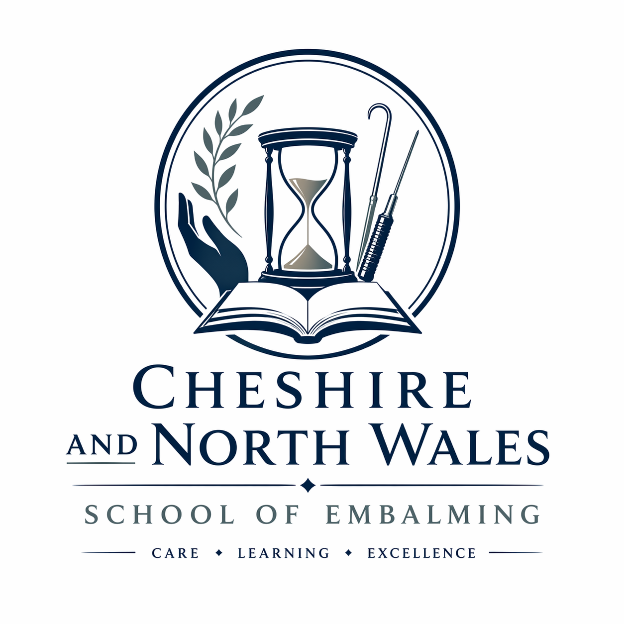 Cheshire and North Wales School of Embalming logo